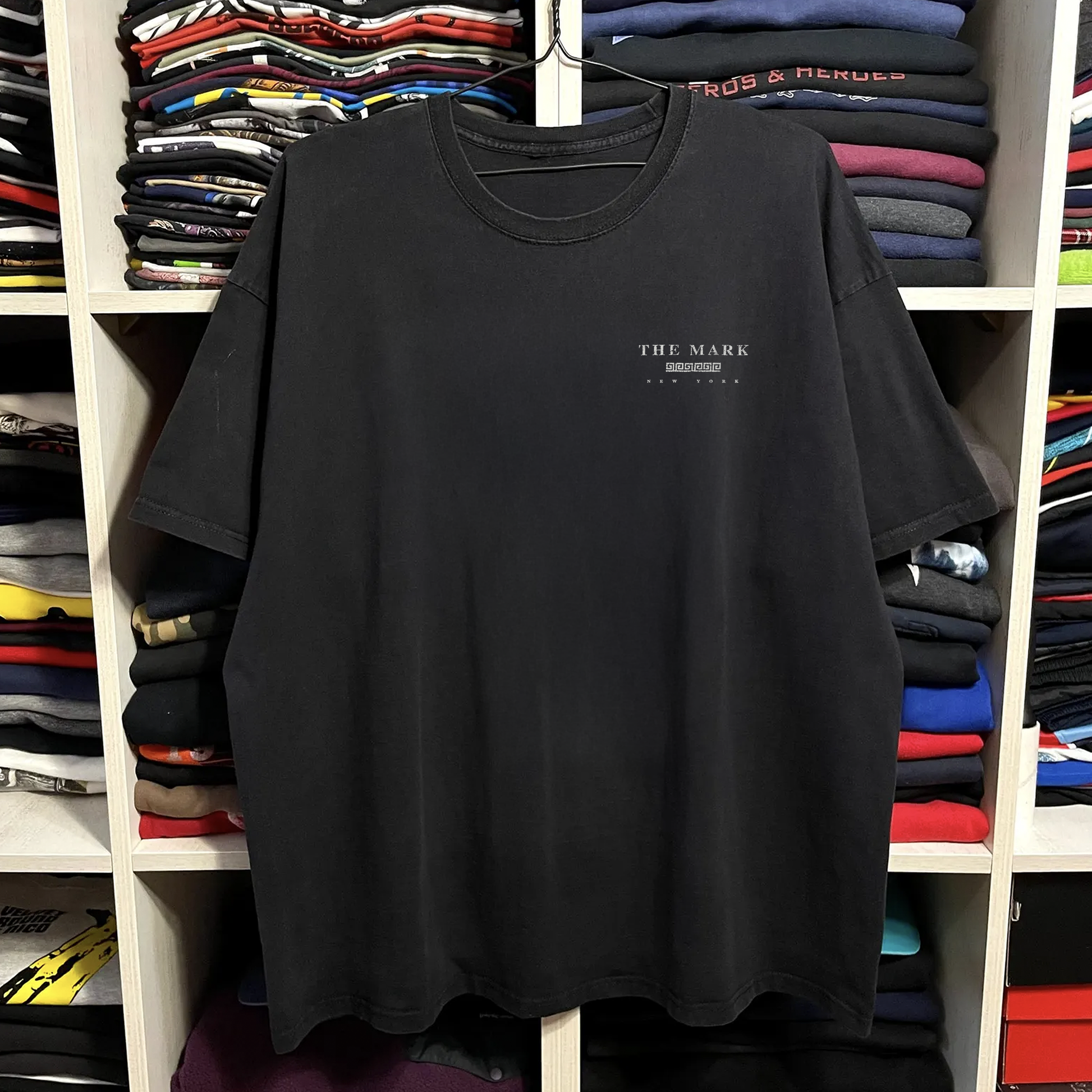 90s The Mark Hotel New York City Washed Black Tee