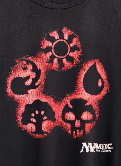 Magic Symbols Washed Black Tee