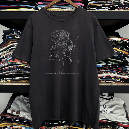 1995 Sailor Moon Washed Black Tee