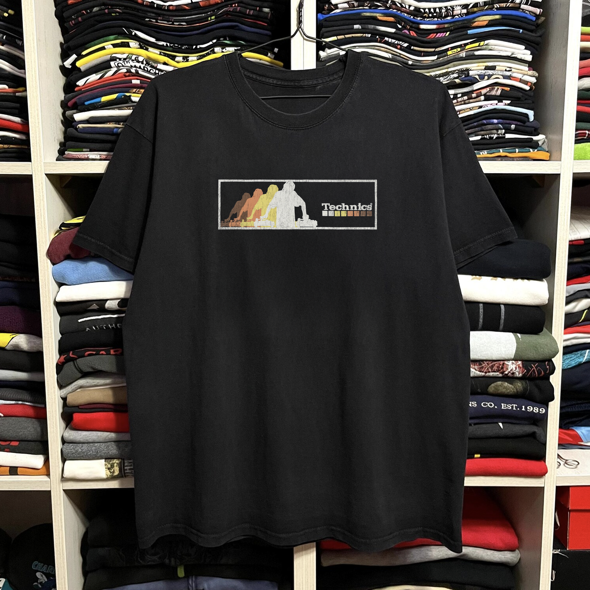 Rare Technics Washed Black Tee