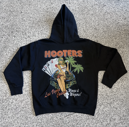 Hooters Las Vegas Jumbo Black Hoodie