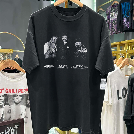 98 Kings Of Comedy Tour Grail Vintage Washed Black T-Shirt