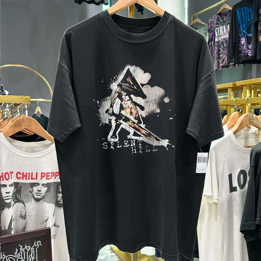 Silent Hill Pyramid Head Promo Vintage Washed T-Shirt