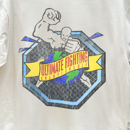 OG Ufc Promo Vintage White T-Shirt