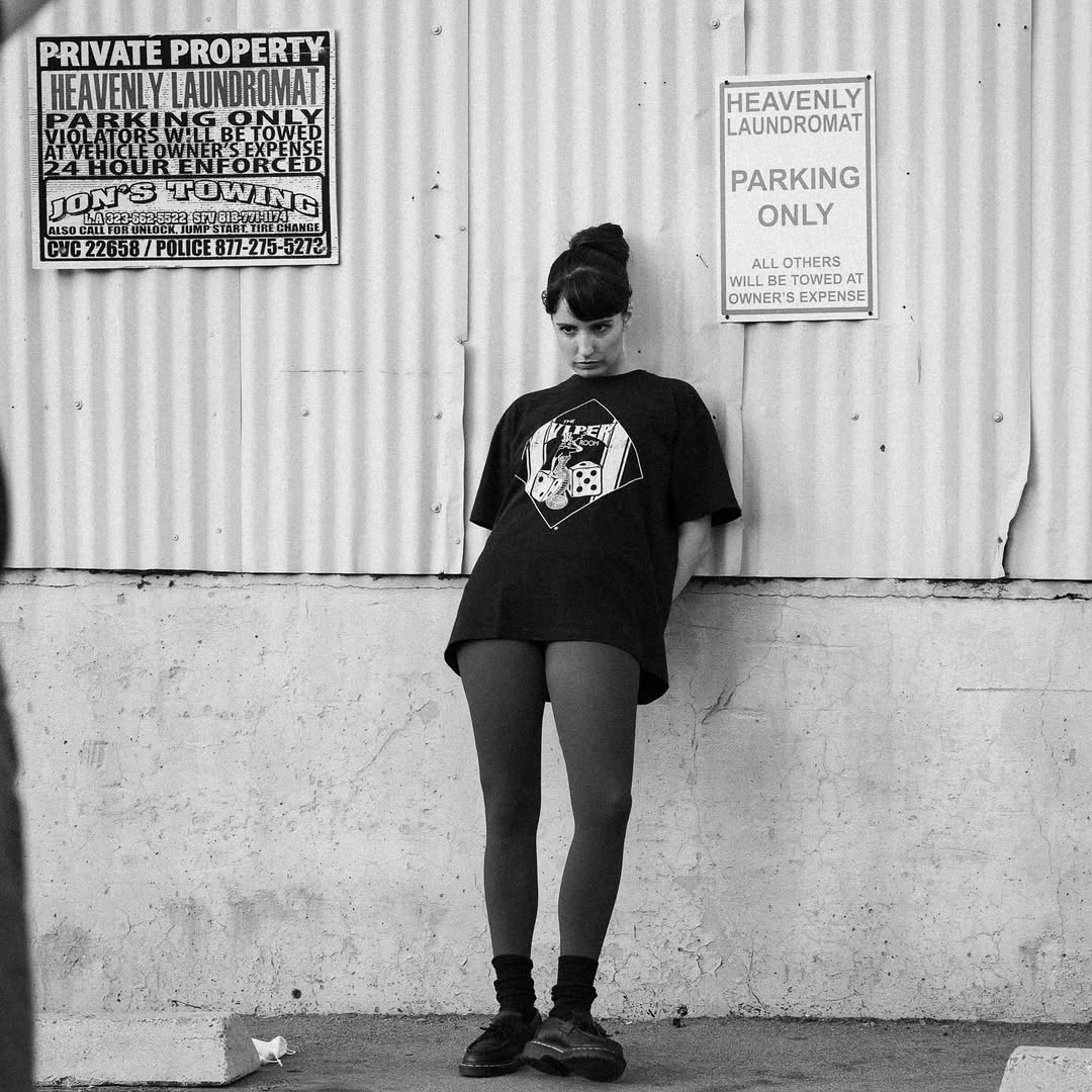 1993 The Viper Room Rare Washed Black T-Shirt