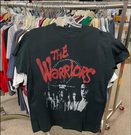 The Warriors Vintage Black T-Shirt