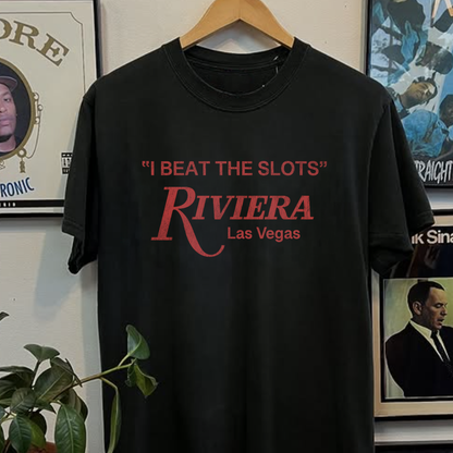 Rare Riviera Hotel & Casino Washed Black Tee