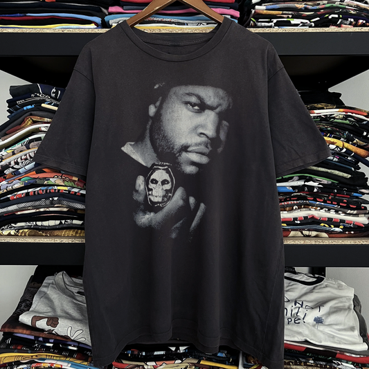 1992 Ice Cube The Predator Washed Black Tee