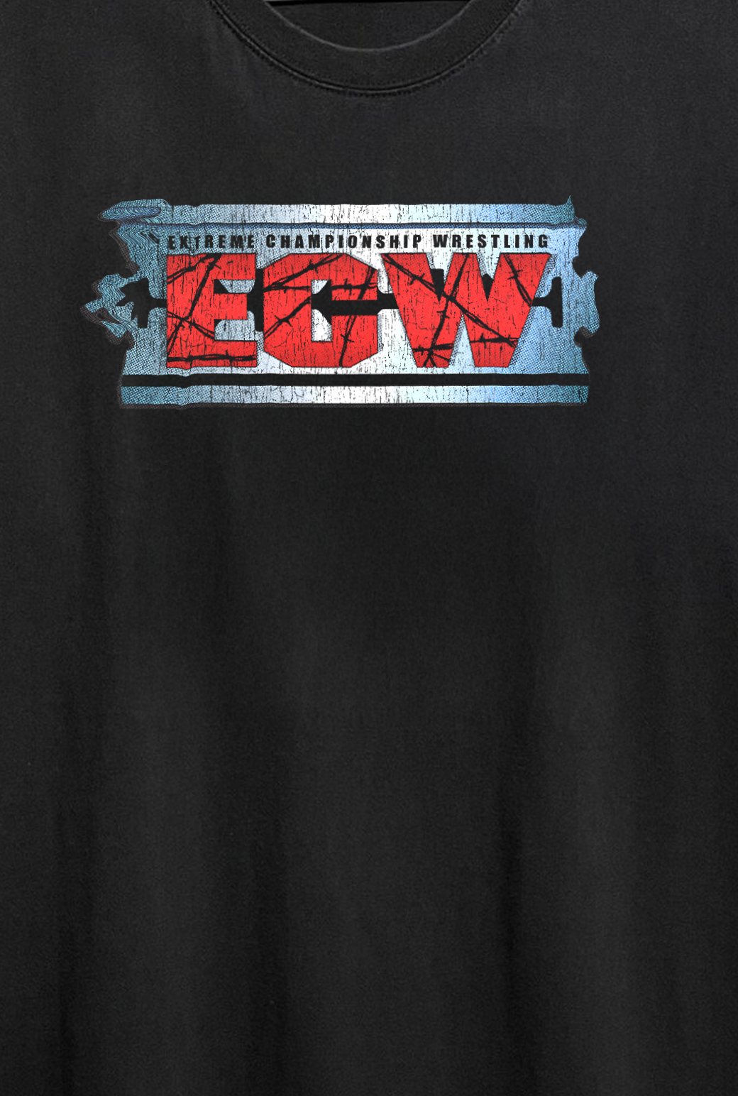 Rare ECW Blade Washed Black Tee