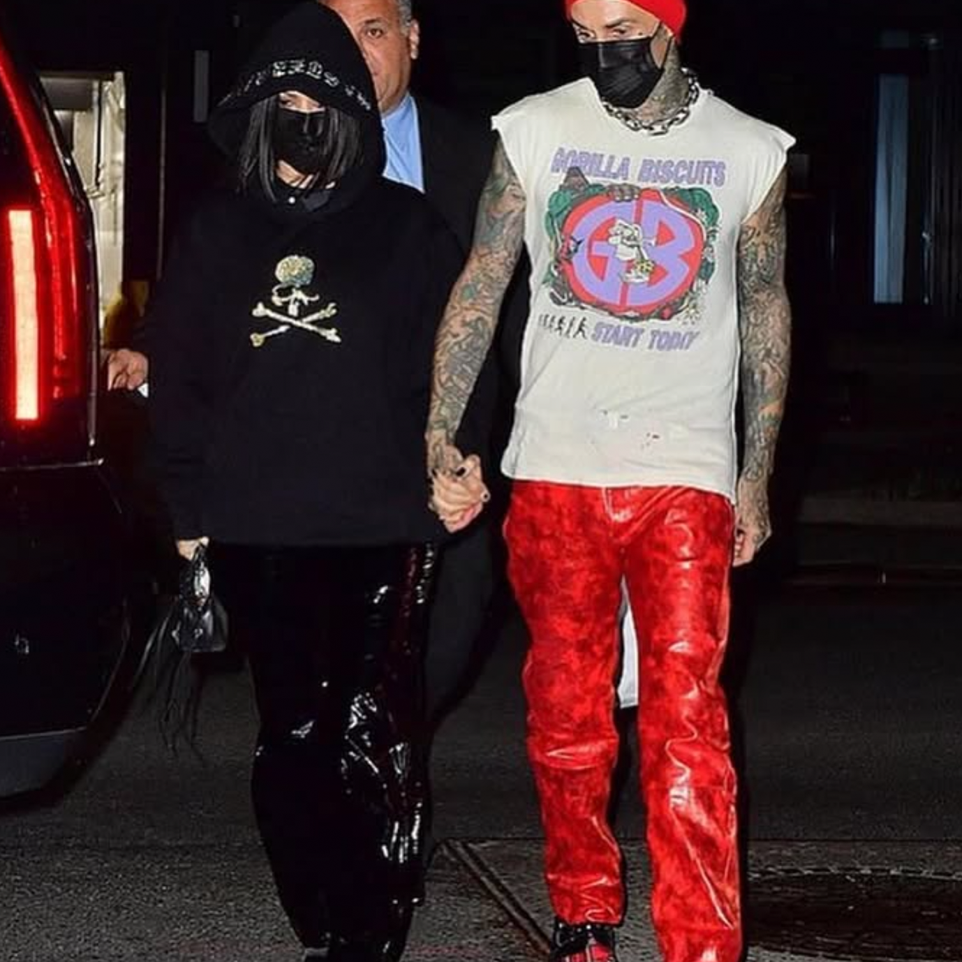 1989 Gorilla Biscuit 'Start Today' Rare Washed White Cut-Off