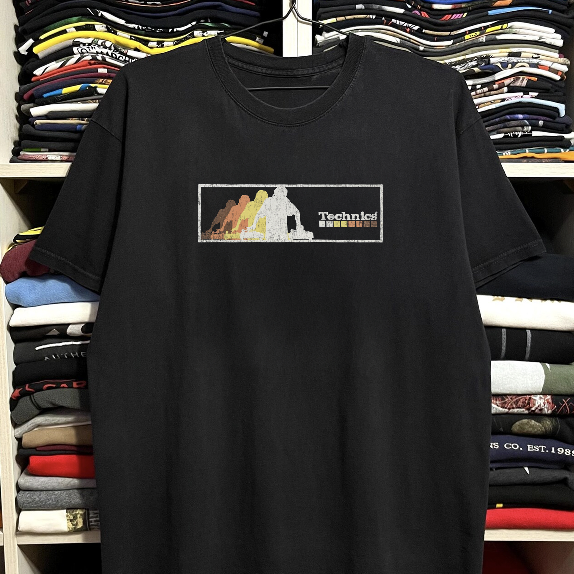 Rare Technics Washed Black Tee