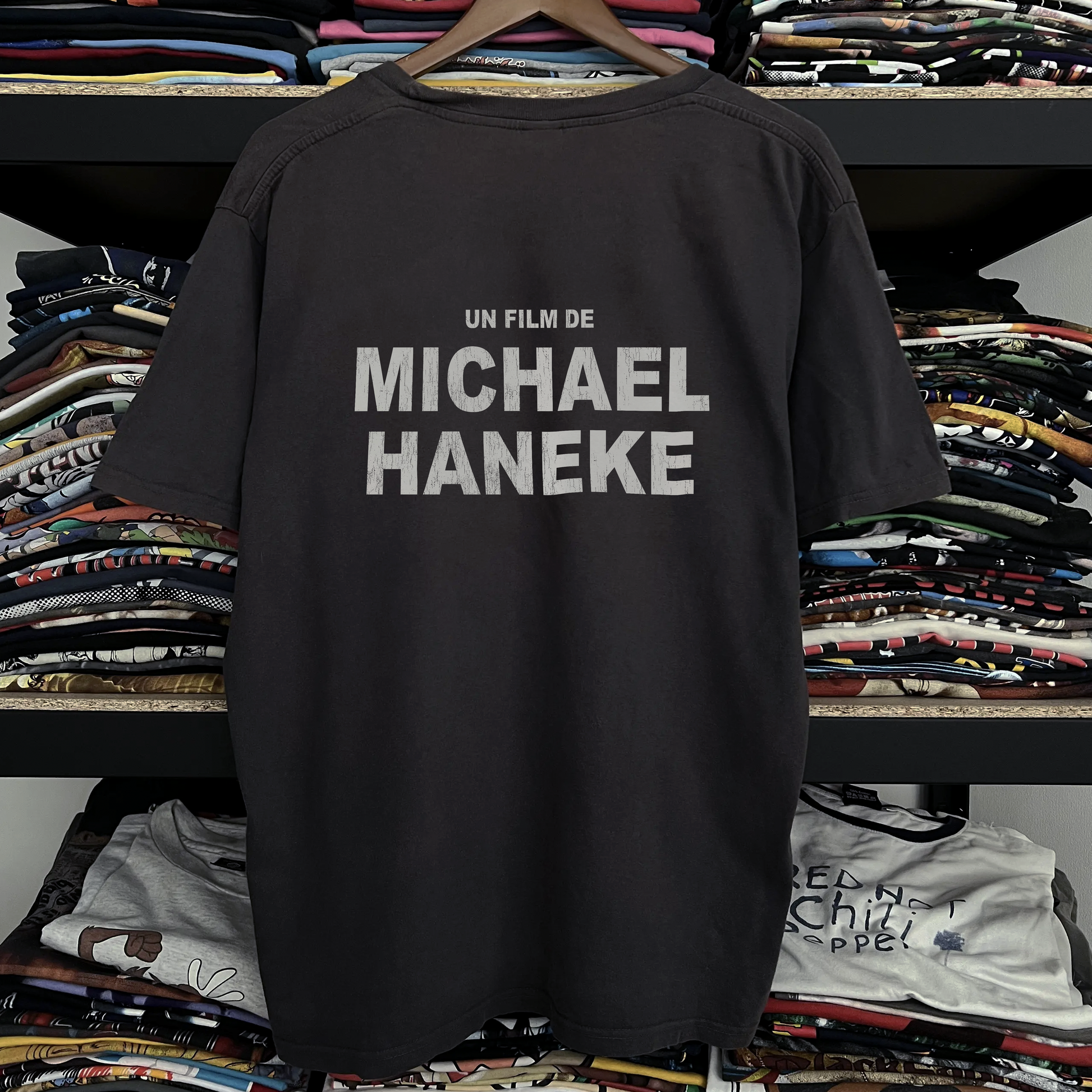 Rare Funny Games Washed Black Tee