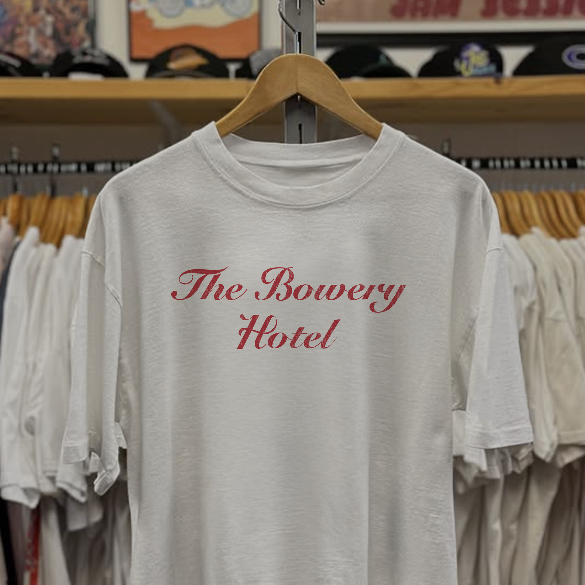 Rare The Bowery Hotel New York Washed White Tee