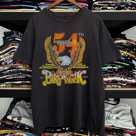 Eagle Bike Week Washed Black Tee