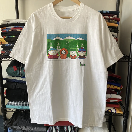 1997 South Park Washed White Tee