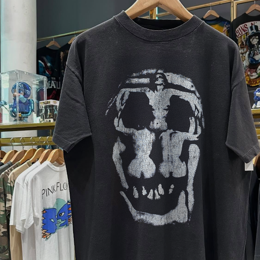 1988 Dali 'In Voluptas Mors' Rare Washed Black T-Shirt