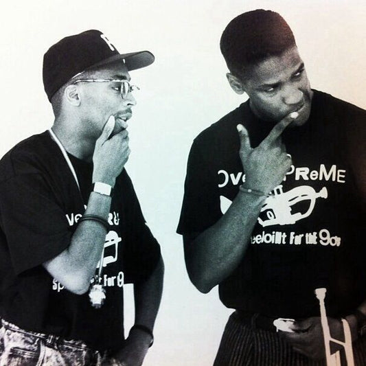 90s Spike Lee Love Supreme Washed Black Tee