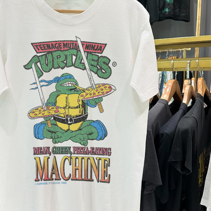 90's Leonardo Slammin' Vintage Washed White T-Shirt