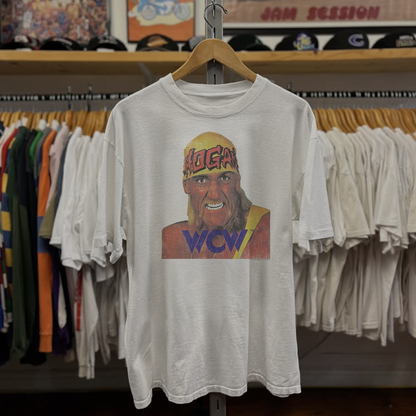 1994 Hulk Hogan WCW Washed White Tee