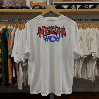 1994 Hulk Hogan WCW Washed White Tee